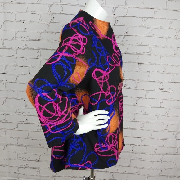 Joseph Ribkoff Textured Swing Jacket - Picture 3 of 8